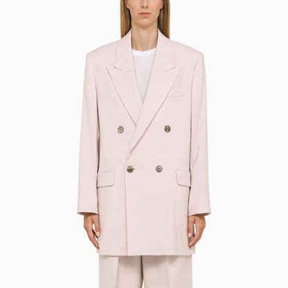 Powder Double-breasted Jacket