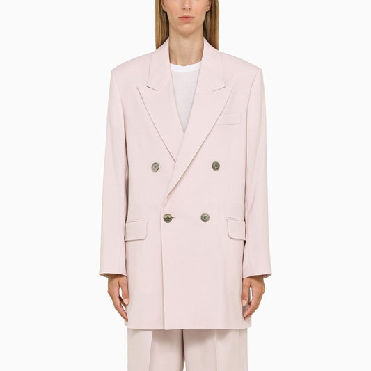 Powder Double-breasted Jacket