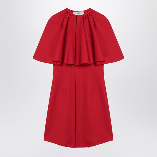 Mini Red Wool Dress