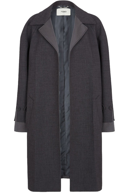 Natté Fabric Car Coat