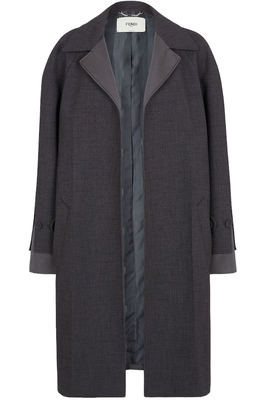 Natté Fabric Car Coat