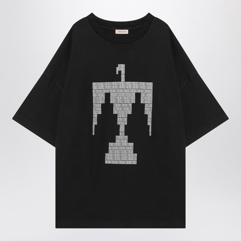 Black T-shirt Thunderbird Milano