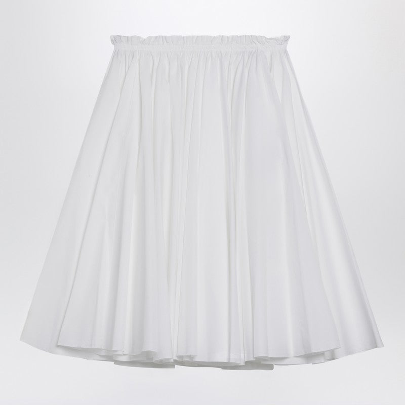 White cotton skirt