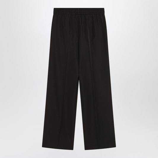 Brown wool trousers