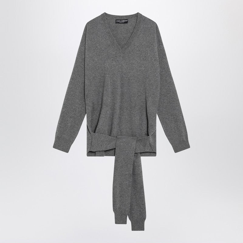 Grey cashmere sweater