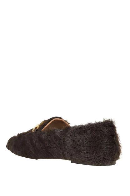 Furry Brandi Mocassins