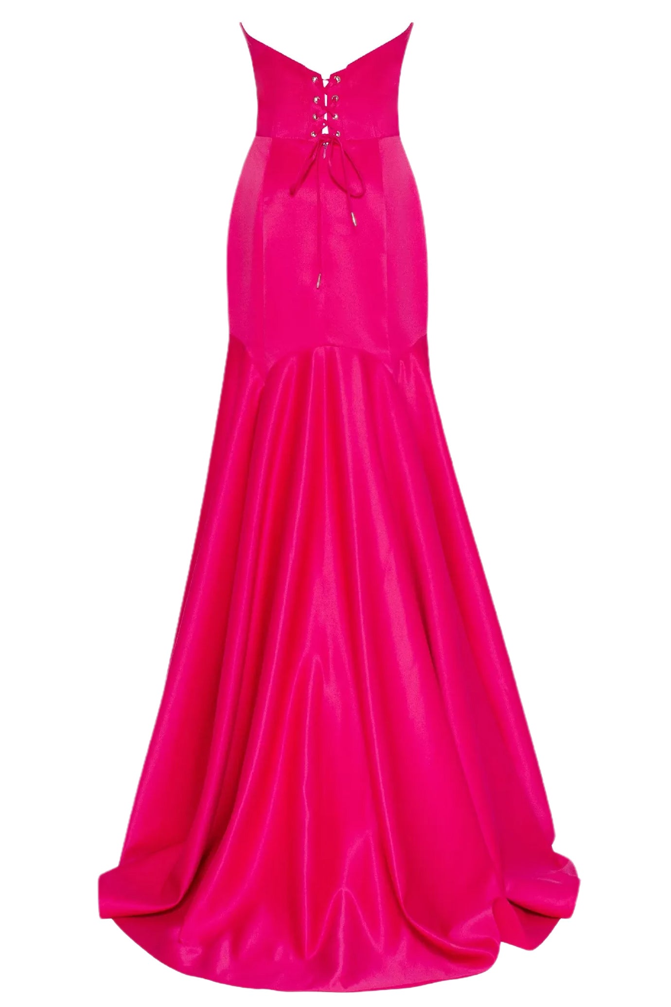 FITTED STRAPLESS GOWN