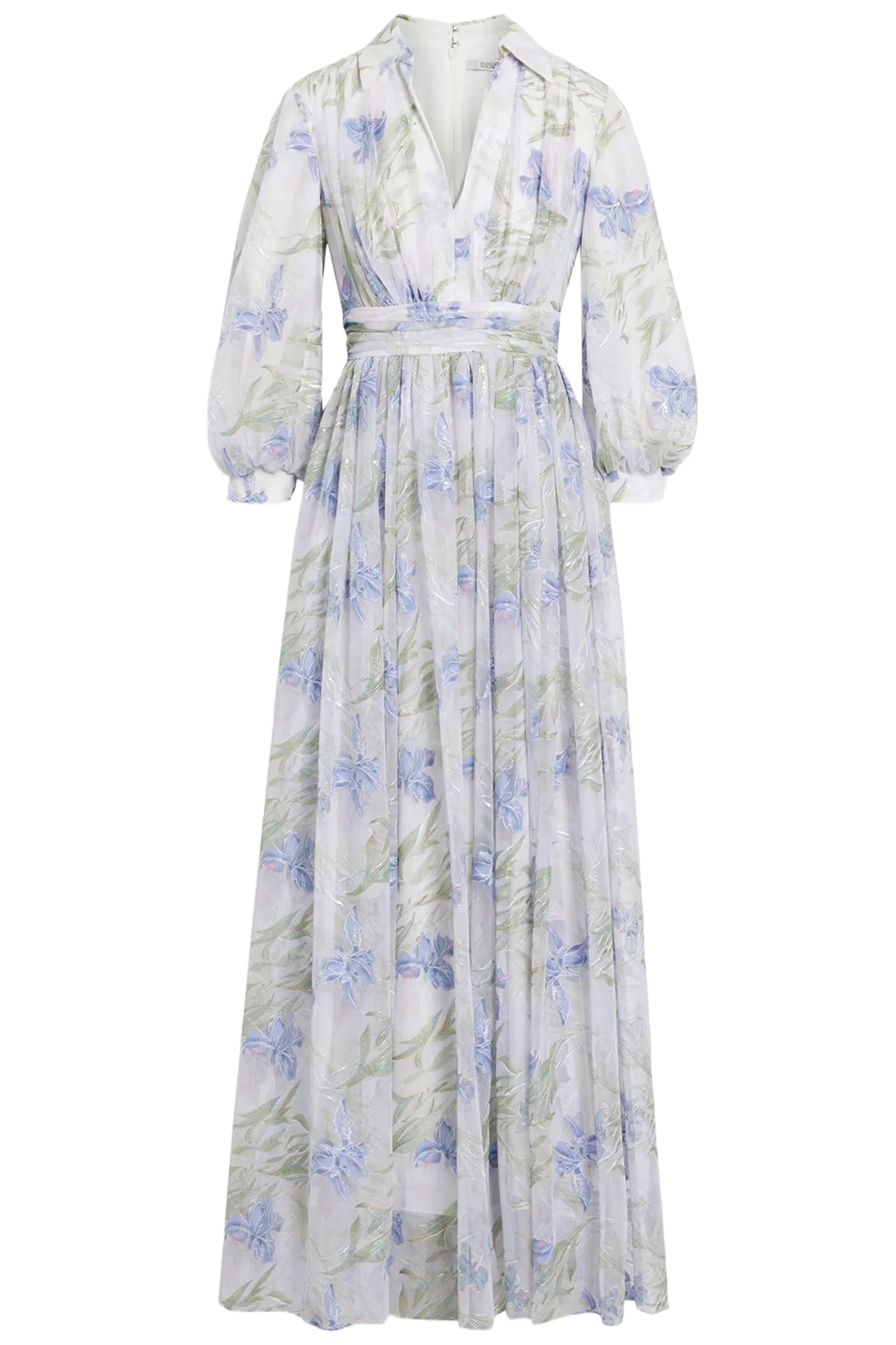 FLORAL EMBROIDERED GOWN