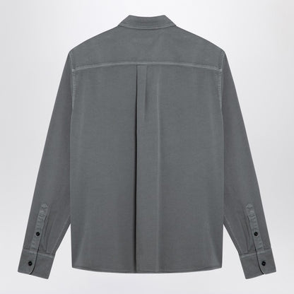 Grey Cotton Over Shirt