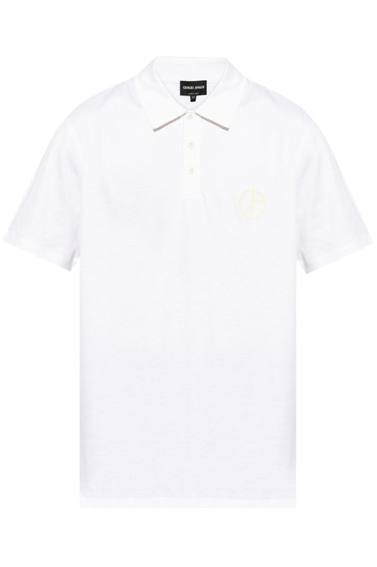 Logo Embroidered Polo Shirt