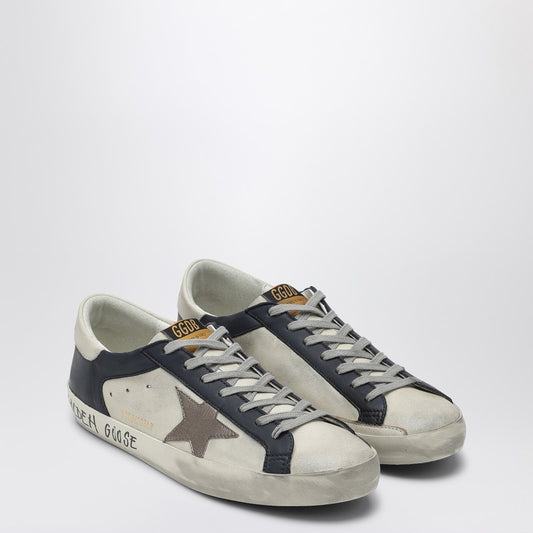 White/blue Super Star Sneaker