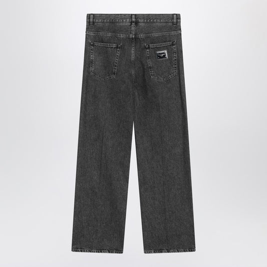 Black washed over jeans