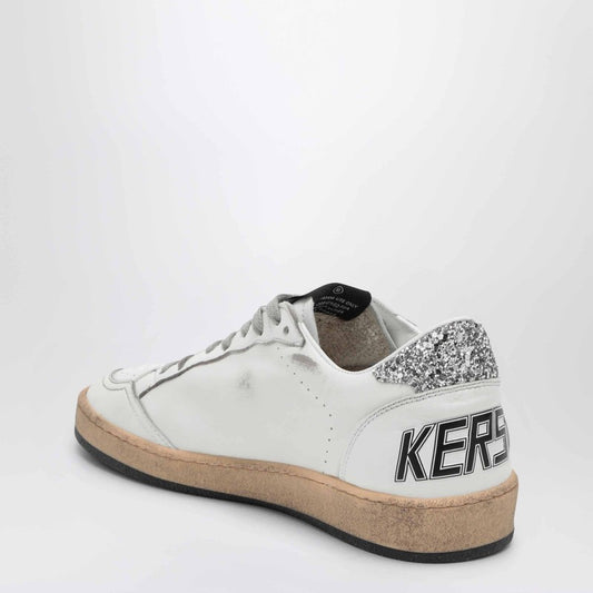 Ball Star white/silver trainer