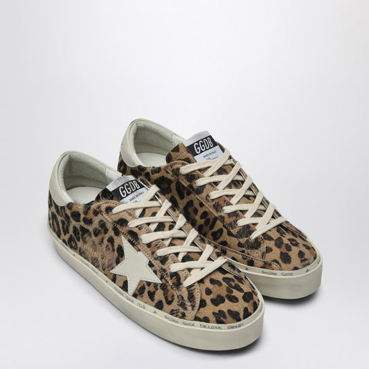 Hi Star Sneakers Leopard Print In Pony Hair
