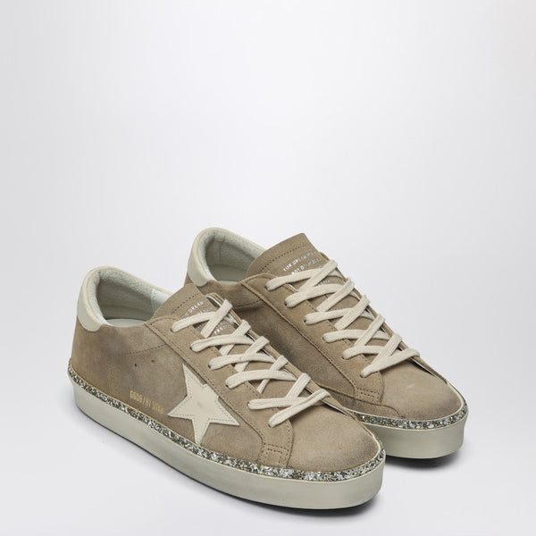 GOLDEN  ハネルレスアッフスニカ GWF00215F003409 10876 Women's Super-Star sneakers with gold foxing | Golden Goose