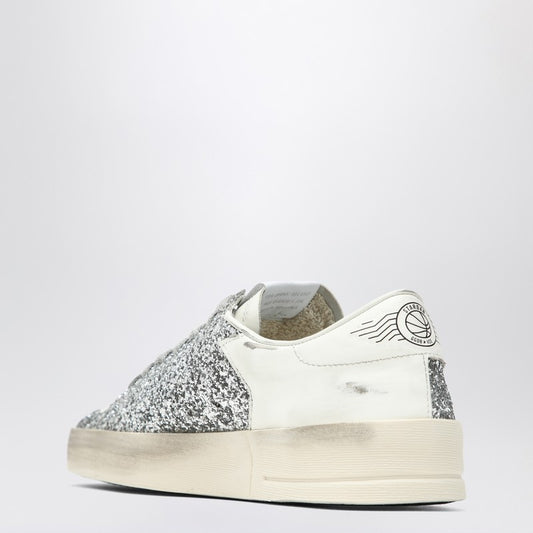 Stardan white/glitter silver sneaker