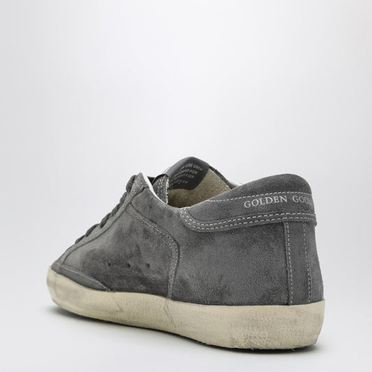 Super-star sneakers anthracite grey suede