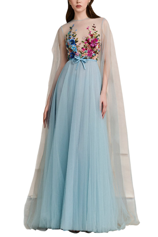 GARDEN OCEAN GOWN