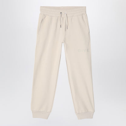 Cream-colored Jogging Pants