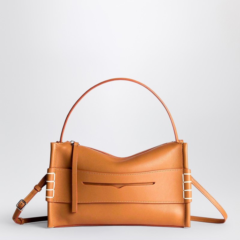 Small Loafer Bag in tan