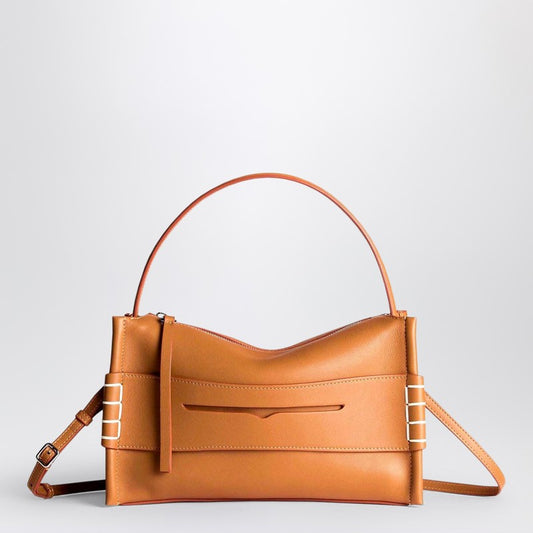 Small Loafer Bag in tan