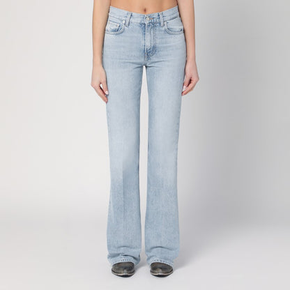 Flora Light Blue Washed Jeans