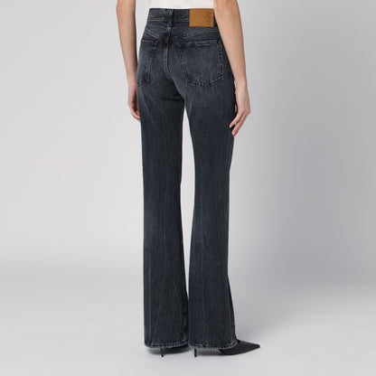 Flora Black Washed Jeans