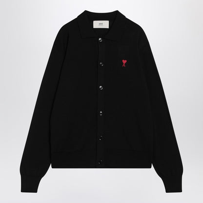 Ami De Coeur Black Cardigan