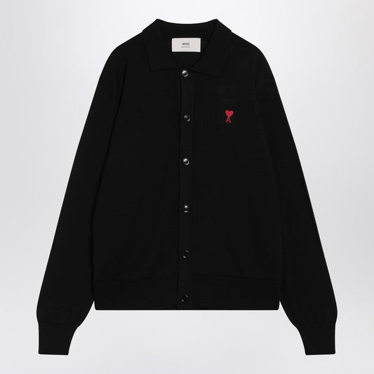 Ami De Coeur Black Cardigan