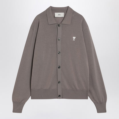 Ami De Coeur Ash-coloured Cardigan