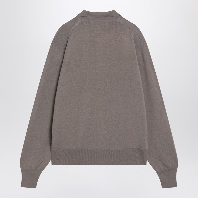 Ami De Coeur Ash-coloured Cardigan