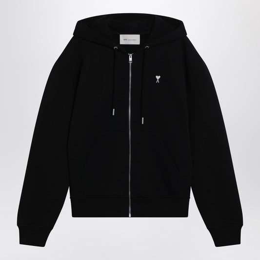 Ami De Coeur black zip-up sweatshirt