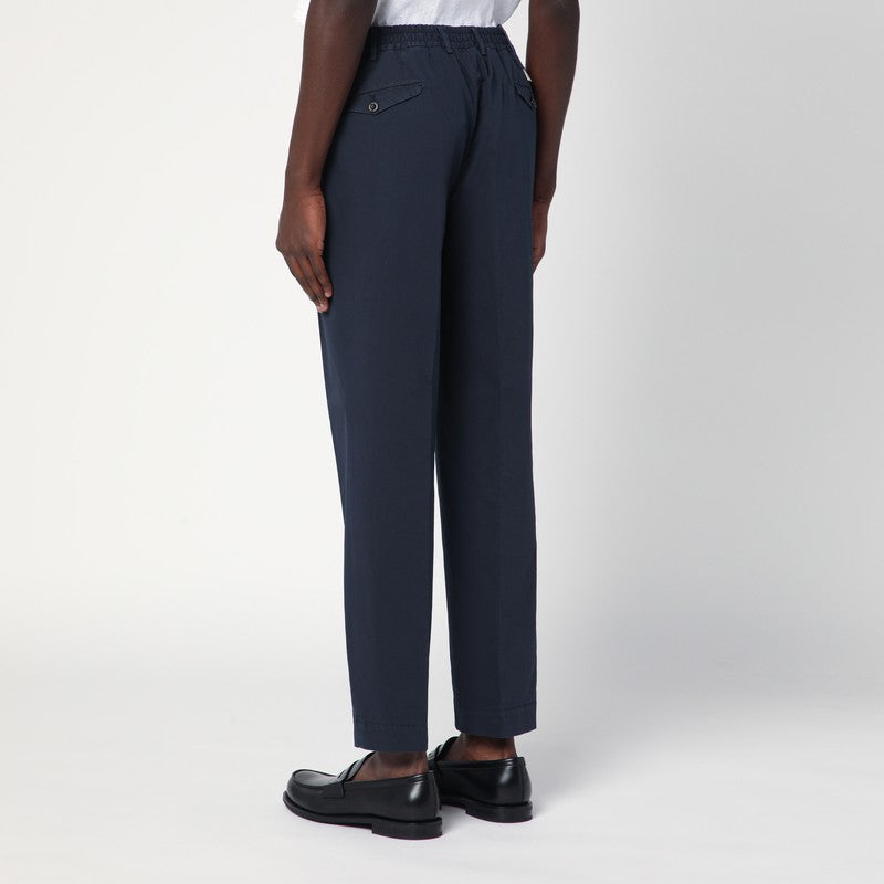 Blue Cotton Trousers