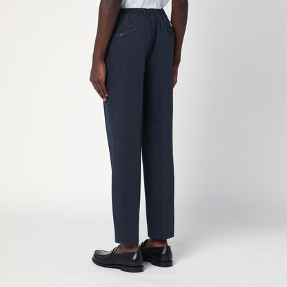 Blue Cotton Trousers
