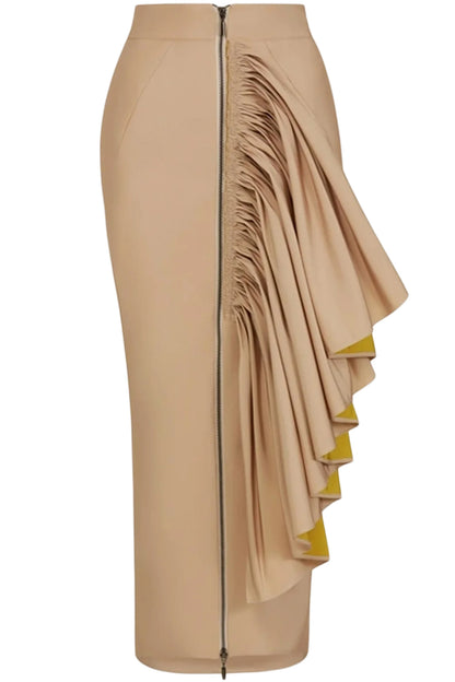 IMMACULATE RUFFLE SKIRT