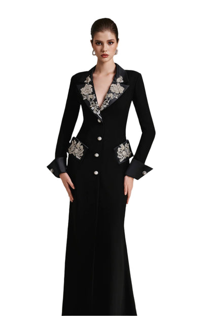IMPERIAL NOIR COATDRESS