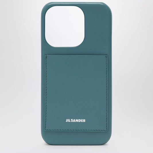 Light Blue iPhone 15 Pro Max cover with logo