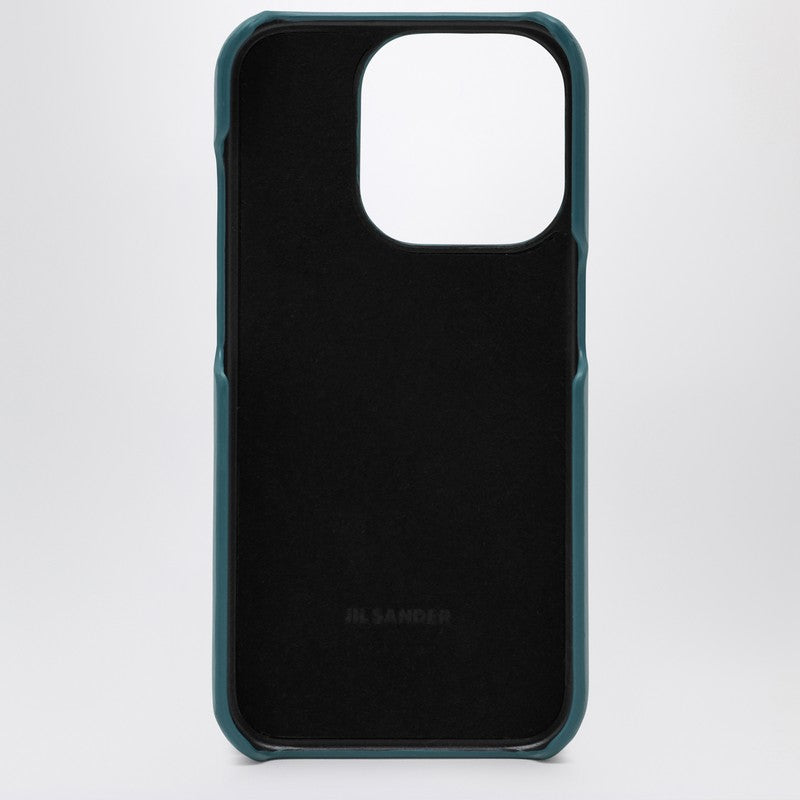 Light Blue iPhone 15 Pro Max cover with logo
