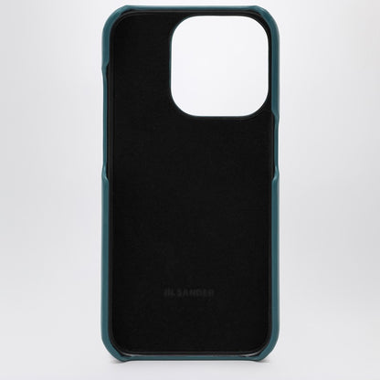 Light Blue iPhone 15 Pro Max cover with logo