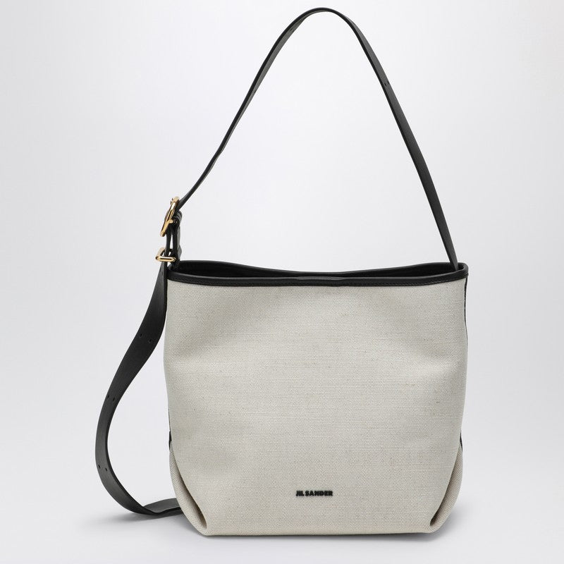 Folded Canvas Small Tote Bag