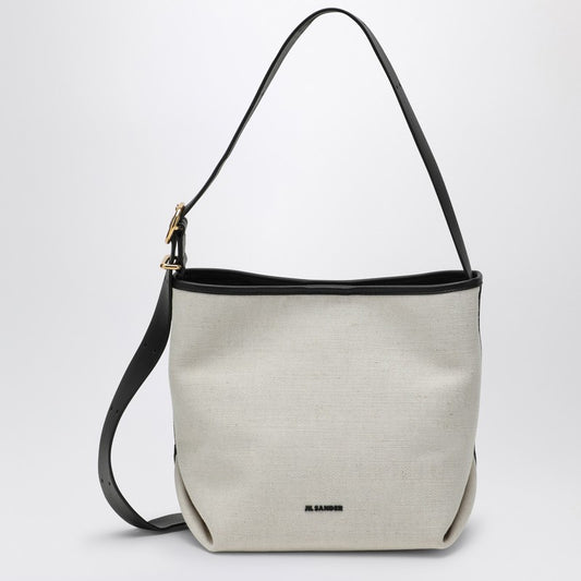 Folded Canvas Small Tote Bag
