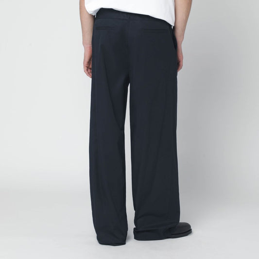 Midnight blue cotton trousers