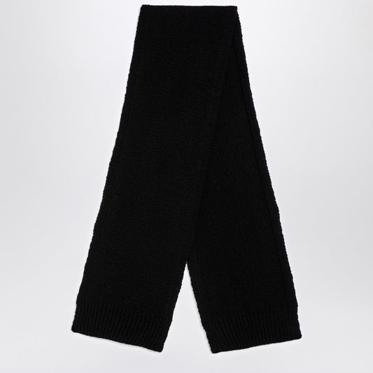 Black Wool Scarf