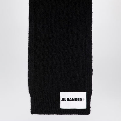 Black Wool Scarf