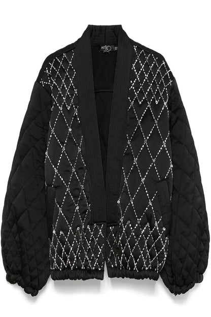 Hand Beaded Quilted Jacket
