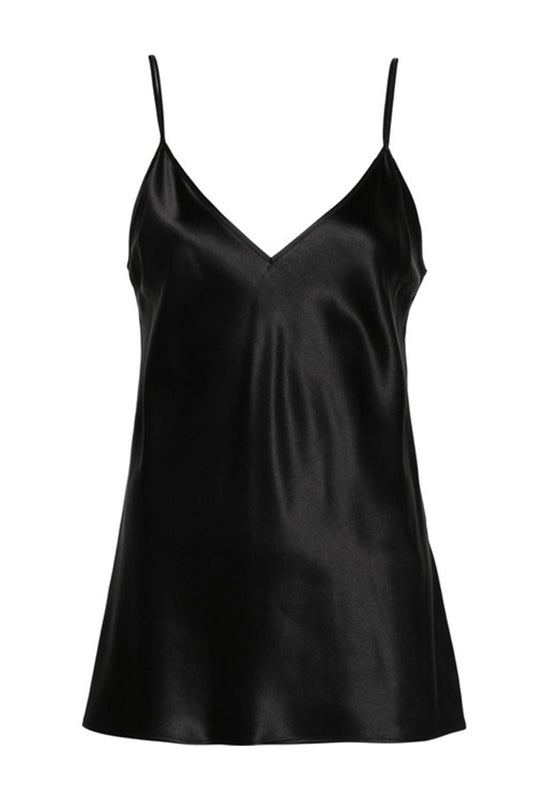 Clea Top Blouse Silk Satin