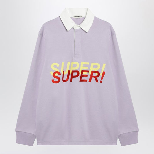Lilac Super Super polo shirt
