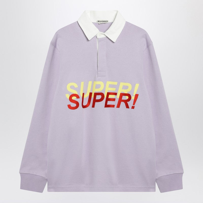 Lilac Super Super polo shirt