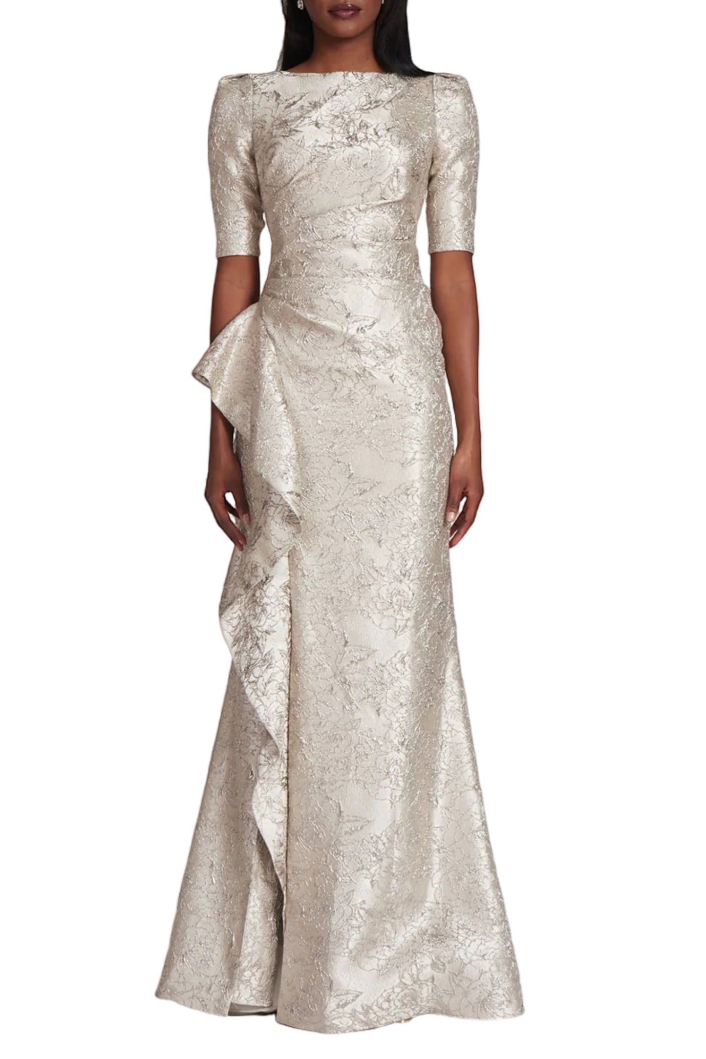 JACQUARD GOWN