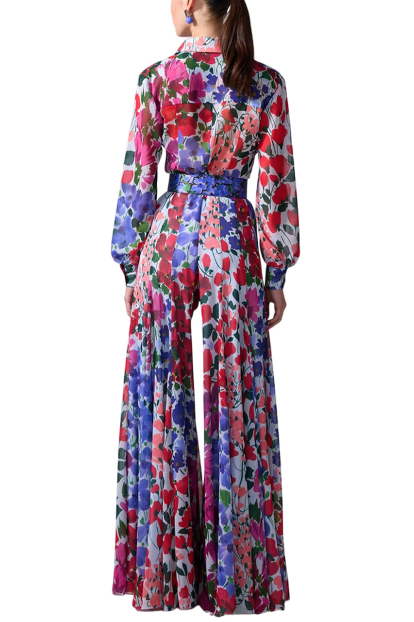 JARDIN PRINT PALAZZO PANTS